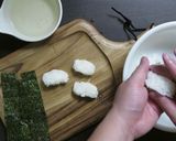 とろとろ！おいしい！ 白子の軍艦巻き作り方5写真