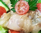 お年寄り絶賛シリーズ☆鯛☆漬けサラダ☆作り方3写真