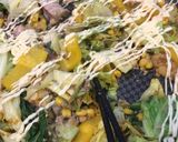 さば缶と春キャベツのカレーマヨ野菜炒め作り方8写真