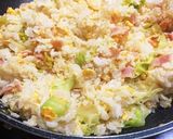 ゆかりのイブクロ　海鮮あんかけチャーハン作り方6写真