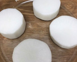 大根とがんもとチーズのスープ仕立て作り方2写真