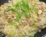 ゆかりのイブクロ　海鮮あんかけチャーハン作り方7写真