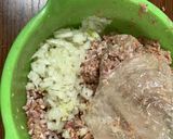 すいとんのような肉団子作り方7写真