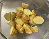 スナップエンドウとゆで卵のポテトサラダ作り方2写真