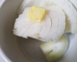 レンチンで♡アンチョビバターの新玉ねぎ♡作り方2写真
