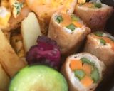 アスパラとにんじんの肉巻き塩レモン味作り方10写真