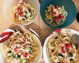 ツナマヨ麺つゆで！すぐ出来る簡単うどん！作り方9写真