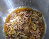 圧力鍋で簡単!柔らか牛丼作り方4写真