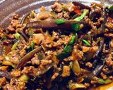 ピーシェン豆板醤　麻婆茄子作り方6写真