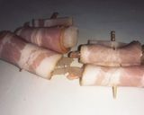 エビのベーコン巻き作り方3写真