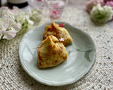 卵とサクサク天かすの納豆キムチ巾着作り方3写真