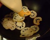 大葉風味れんこんのマヨネーズ焼き作り方2写真