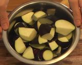 簡単給食 なすの煮びたし作り方1写真