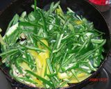 カロリーオフ・ピーマンと鶏皮の炒め物作り方4写真