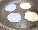 可愛いもちもち３色パンケーキサンド作り方5写真