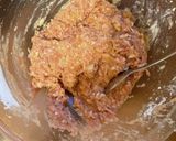 照り焼きつくねハンバーグ作り方1写真