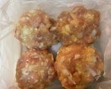 照り焼きつくねハンバーグ作り方2写真