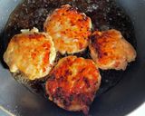 照り焼きつくねハンバーグ作り方4写真