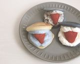 可愛いもちもち３色パンケーキサンド作り方13写真