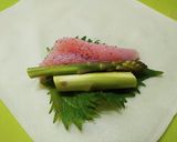 鶏とアスパラの春巻き作り方2写真