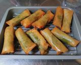 鶏とアスパラの春巻き作り方5写真