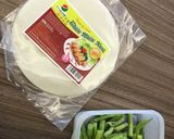 生春巻きの皮で揚げ春巻き作り方1写真