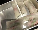 生春巻きの皮で揚げ春巻き作り方3写真