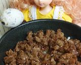 リカちゃん♡牛甘辛月見だし茶漬け✼¨*作り方9写真