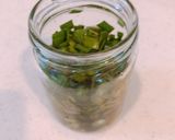 豚バラと野菜の蒸ししゃぶ、ニラ醤油ダレ作り方1写真