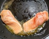 日光金谷ホテル風の生鮭バターソテー作り方4写真