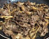 簡単♡作り置き♡牛肉と舞茸の時雨煮作り方2写真