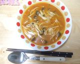 激ウマ！簡単！トマトの味噌パスタスープ！作り方5写真