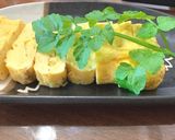 卵液を濾した白だしの卵焼き作り方5写真