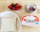 雪見いちご大福トーストが簡単でおいしい！作り方1写真