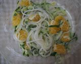 甘夏で爽やか！マロニーマヨサラダ♪作り方5写真