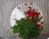 やみつき!カリカリ梅・胡瓜・大葉の酢の物作り方2写真