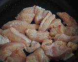 ボリューム満点！胸肉とゴボウ大葉照り焼き作り方4写真