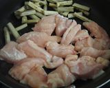 ボリューム満点！胸肉とゴボウ大葉照り焼き作り方5写真