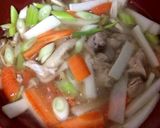 野菜たっぷりあんかけうどん作り方7写真