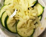 超簡単レンジでズッキーニのチーズかけ作り方4写真