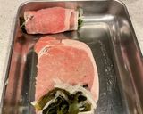 新玉ねぎとわかめの肉巻き作り方2写真