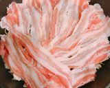 豚バラと野菜の蒸ししゃぶ、ニラ醤油ダレ作り方5写真
