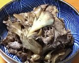 牛肉と舞茸時雨煮のっけ♡ぶっかけ素麺作り方1写真