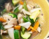胸肉ズッキーニ梅わさび炒め味青椒肉絲風作り方16写真