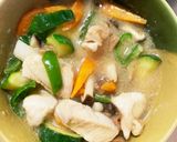 胸肉ズッキーニ梅わさび炒め味青椒肉絲風作り方18写真
