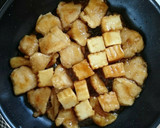 簡単節約☆鶏胸肉と厚揚げの照り焼き。作り方7写真