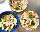 ピリ辛中華鍋味豚こま大根青椒肉絲風作り方15写真