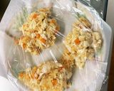 豆腐バーグ入り豚こまでトリッパ風ドーム蒸作り方5写真