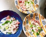レンジ豚こま簡単坦々麺味麻婆豆腐茄子作り方9写真