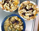 レンジ豚こま簡単坦々麺味麻婆豆腐茄子作り方14写真